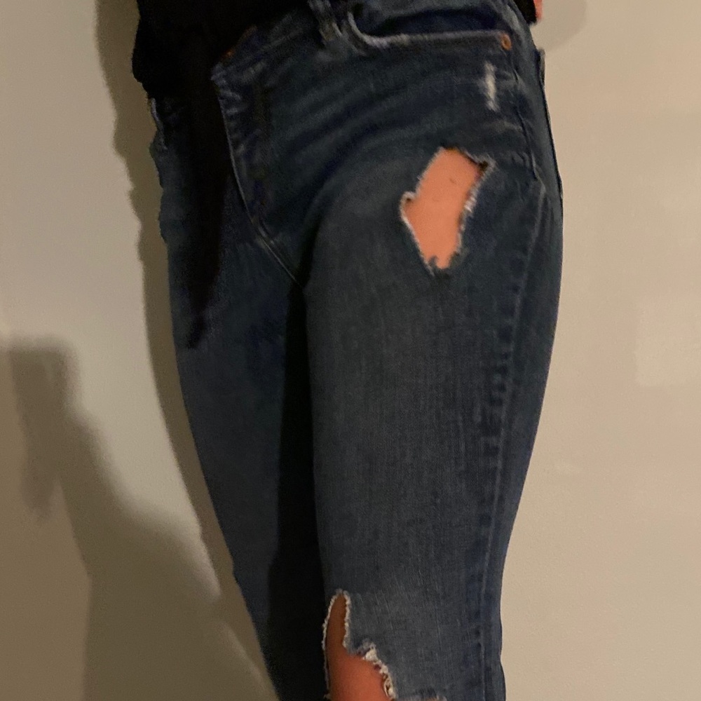 Girls Ripped Jeans - Picture 2 of 2